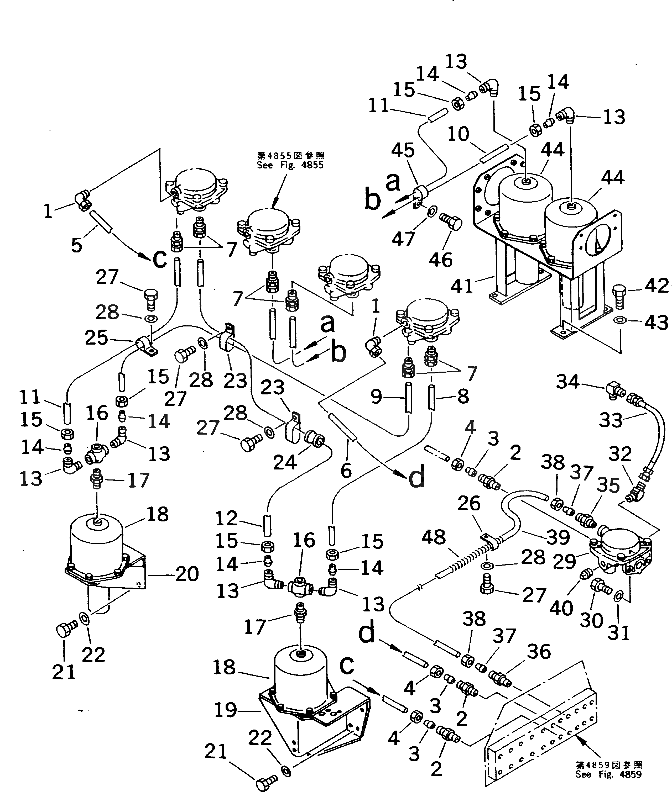 Кронштейн 566-35-6A270 Komatsu