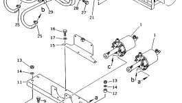 Кронштейн 567-35-43250 Komatsu