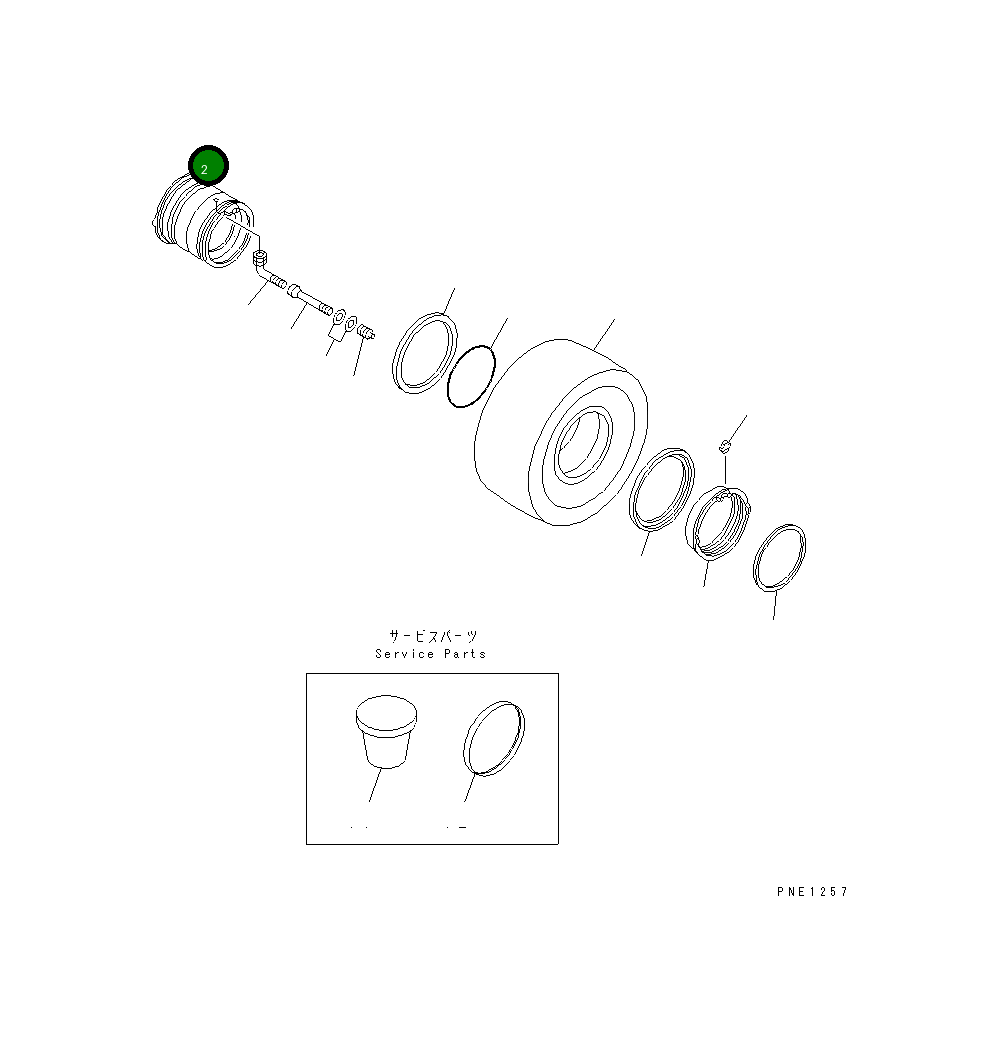 Основание обода 427-30-12111 Komatsu