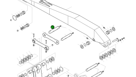Палец 2123-2022 Komatsu