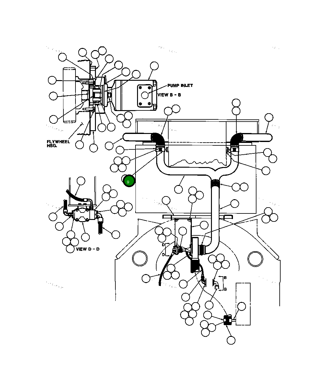 Опора EB0410 Komatsu
