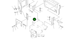 Кронштейн 26A-54-13670 Komatsu
