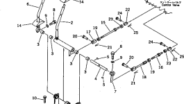 Кронштейн 20R-43-42110 Komatsu