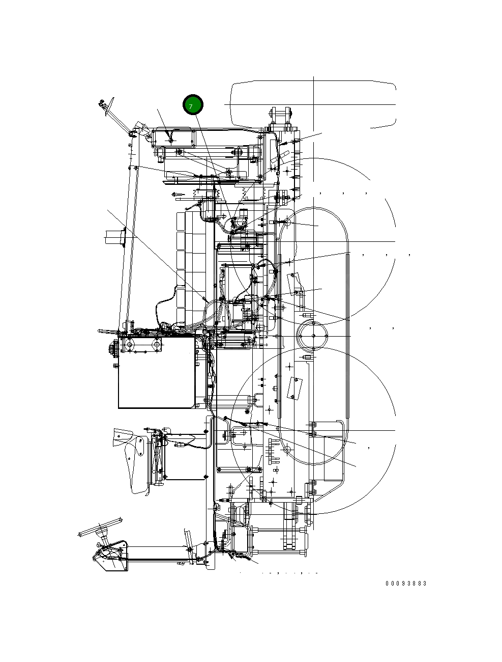 Кронштейн 23B-06-21770 Komatsu