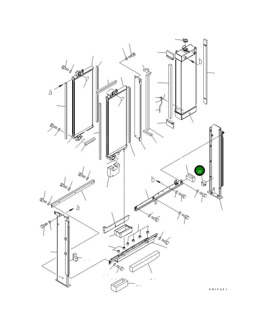 Лист 21K-03-71690 Komatsu