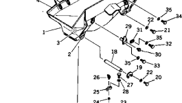Кромка 125-Y45-3121 Komatsu