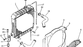 Шланг 20T-03-22150 Komatsu