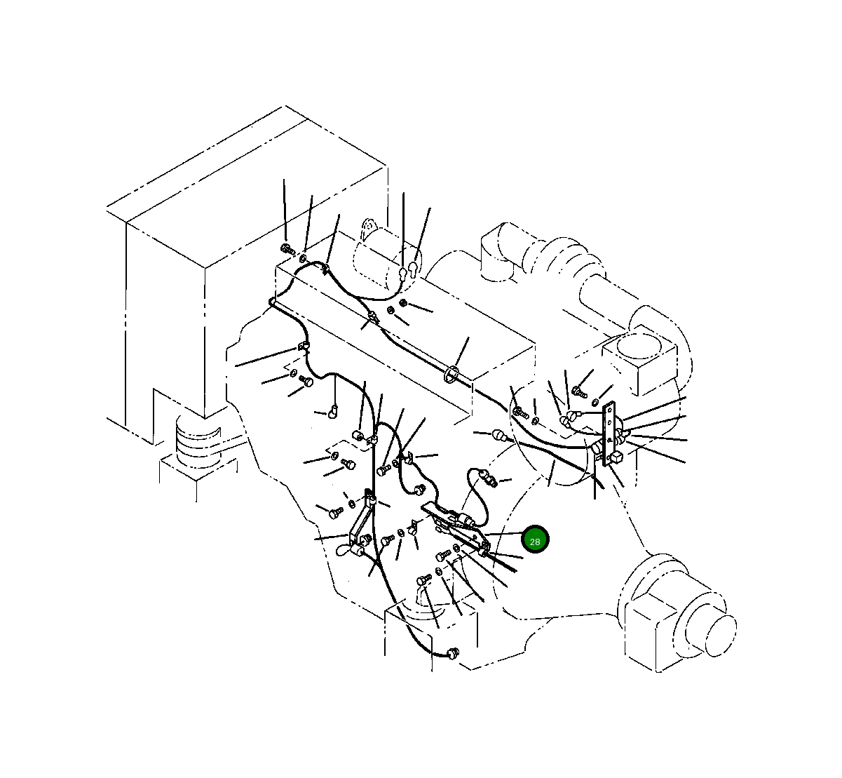 Кронштейн 208-06-68210 Komatsu