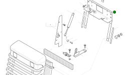 Кронштейн 419-54-H1790 Komatsu