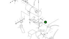 Кронштейн 21J-01-11130 Komatsu
