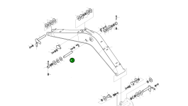 Палец 2123Y2184C-A Komatsu
