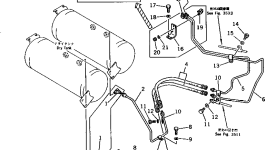 Трубка 425-35-11392 Komatsu