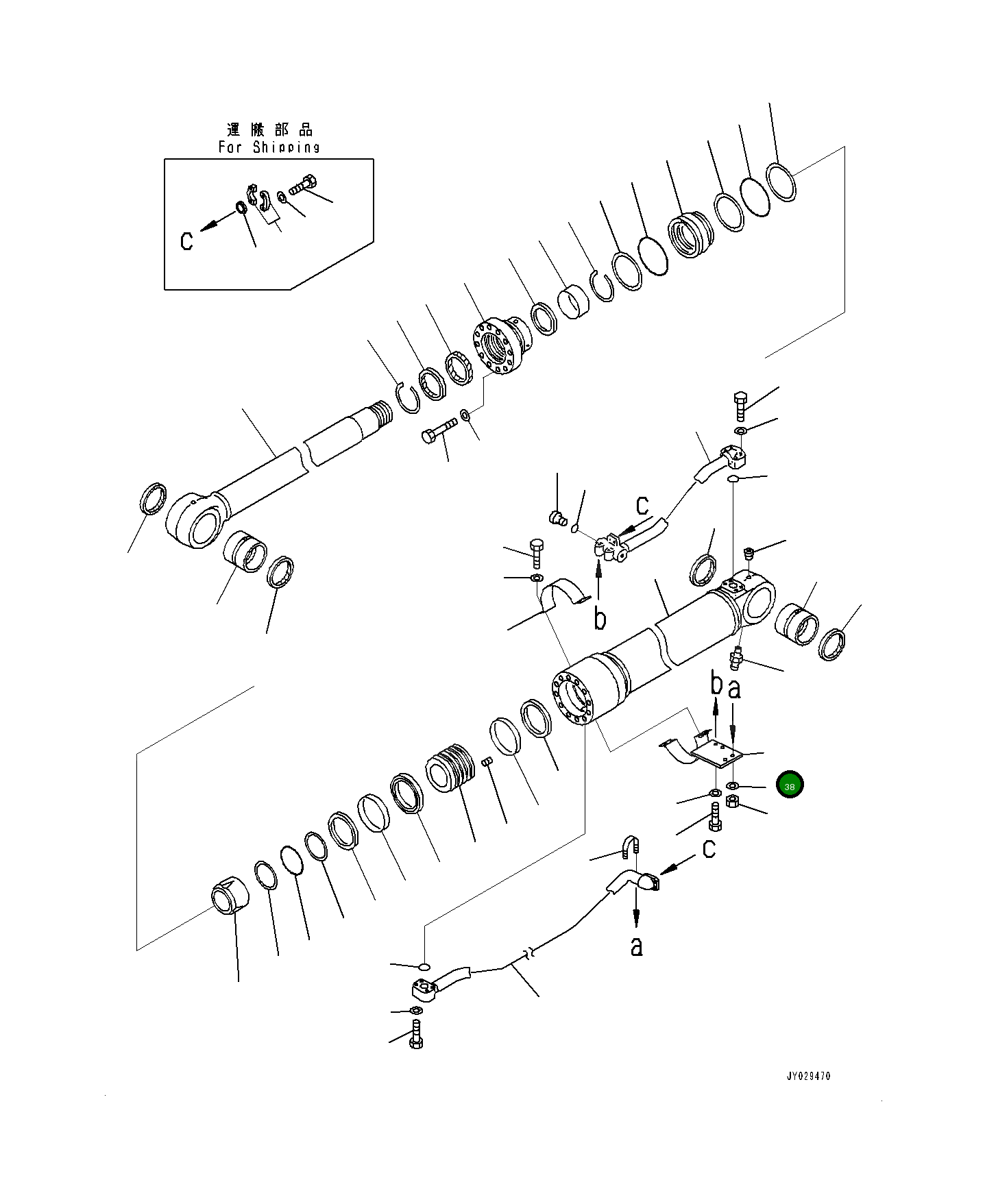 Кронштейн 707-88-25380 Komatsu