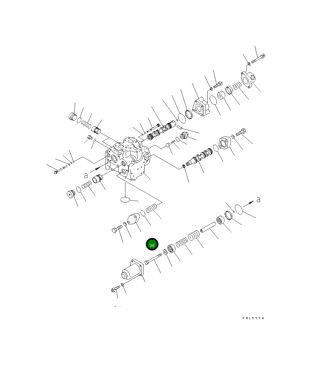 Корпус 709-61-11540 Komatsu