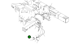 Кронштейн 569-85-88430 Komatsu