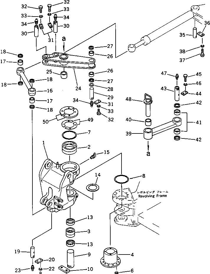 Палец 201-70-38110 Komatsu