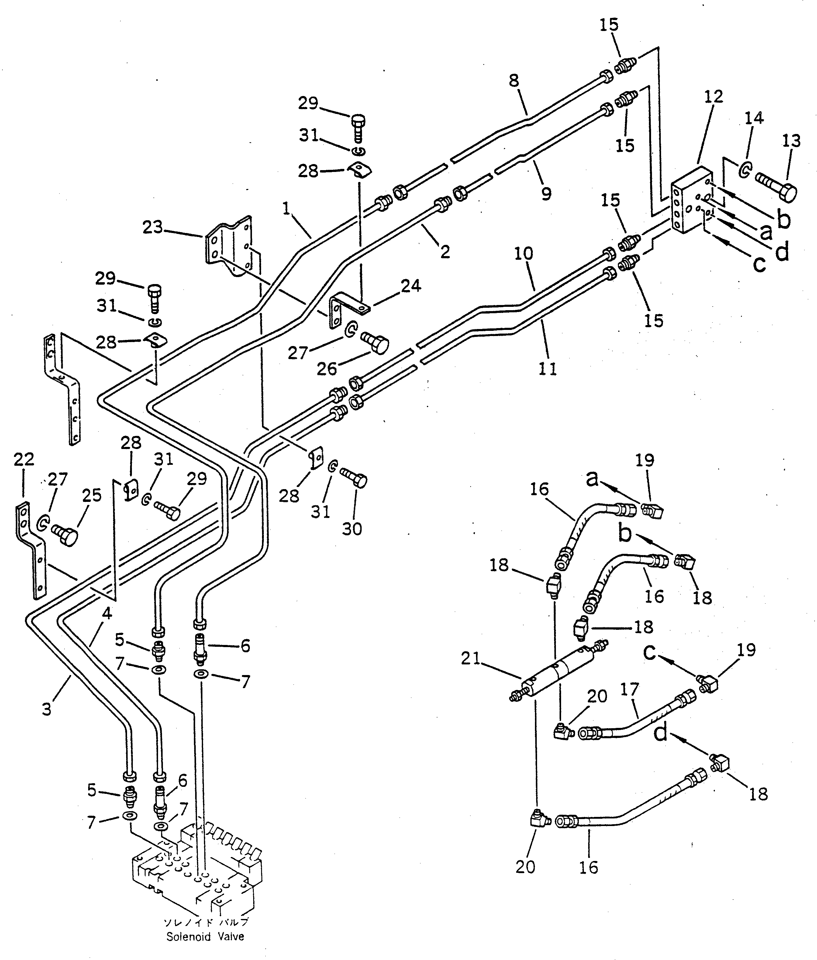 Кронштейн 22W-44-13770 Komatsu