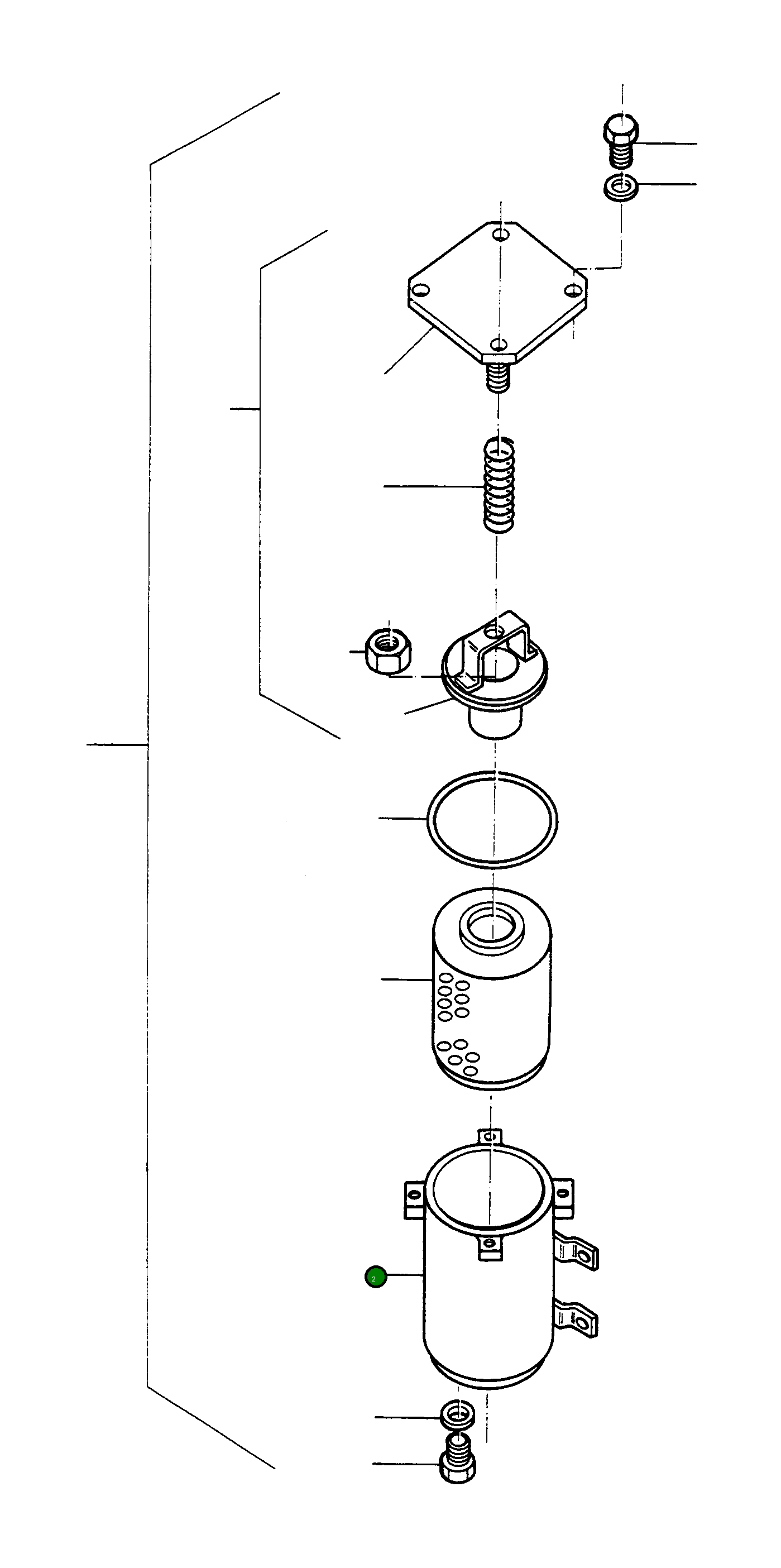Корпус 2901267M1 Komatsu