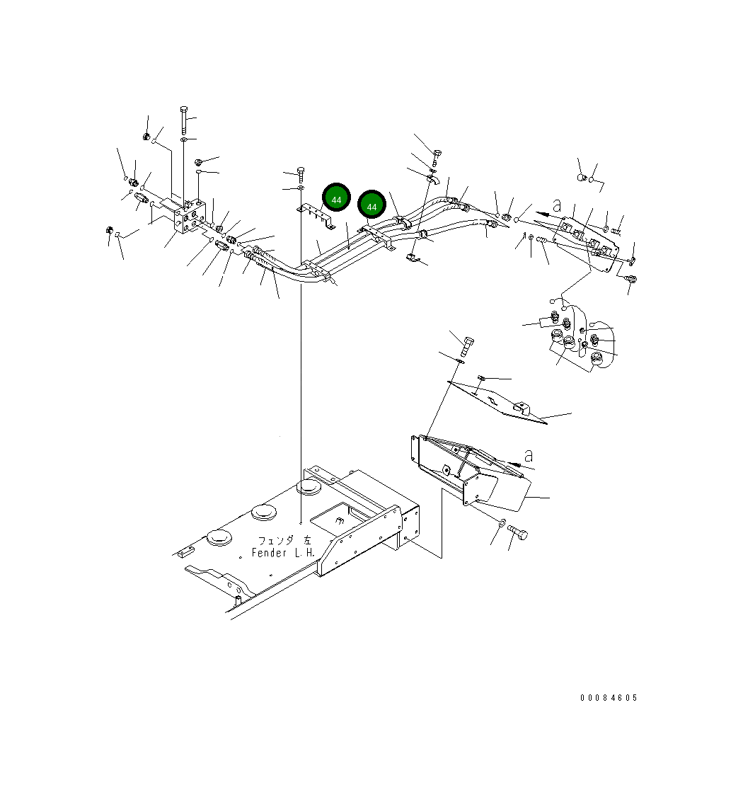 Кронштейн 198-49-63120 Komatsu