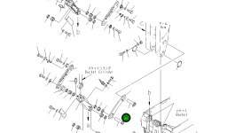 Палец 21T-70-33250 Komatsu