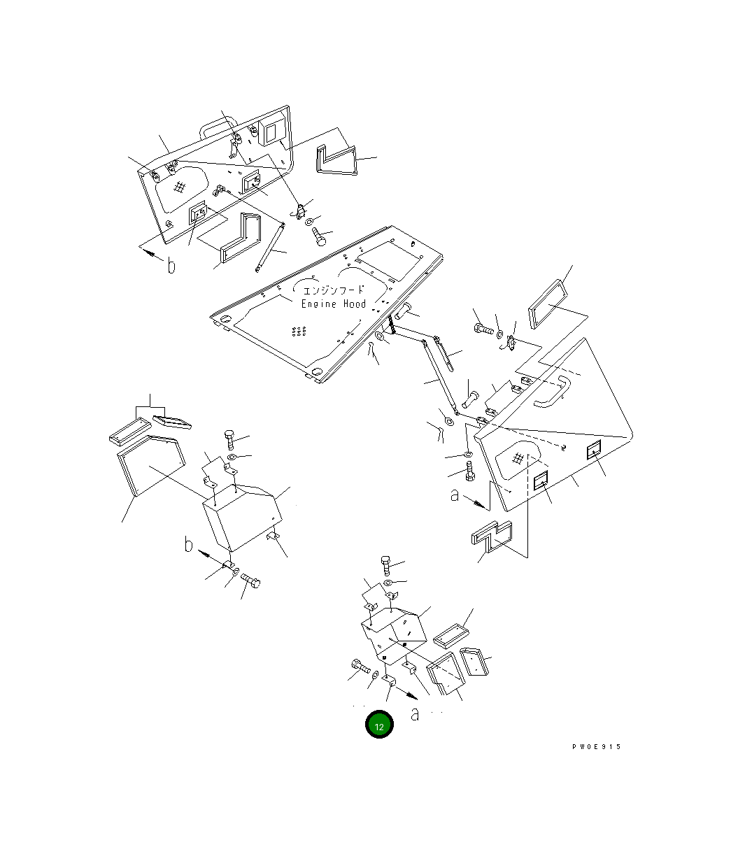 Кронштейн 14X-A62-2790 Komatsu