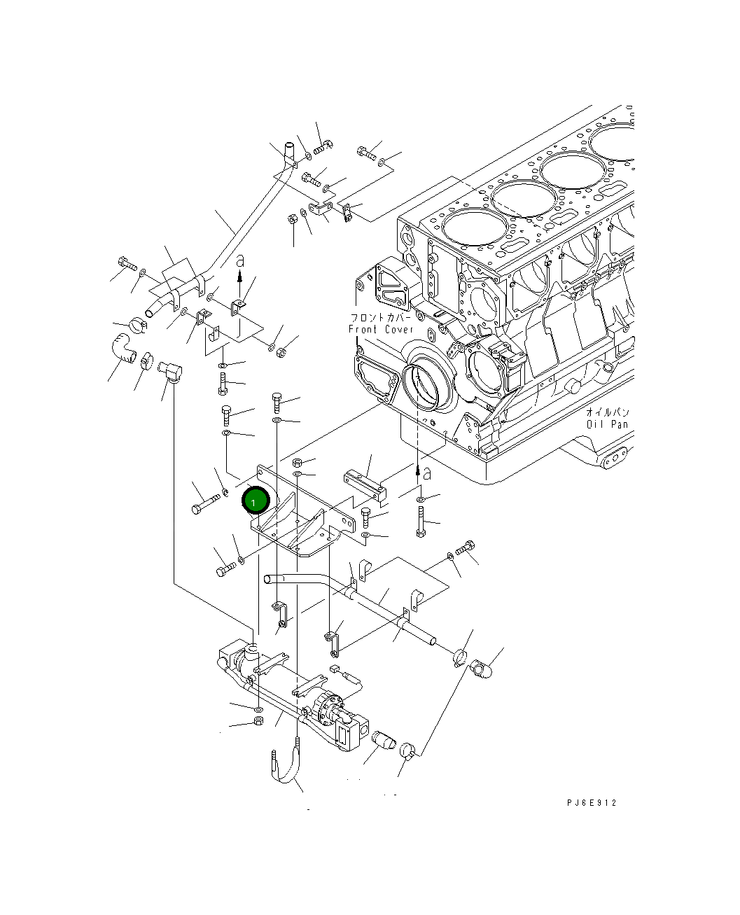 Кронштейн 6240-81-5630 Komatsu