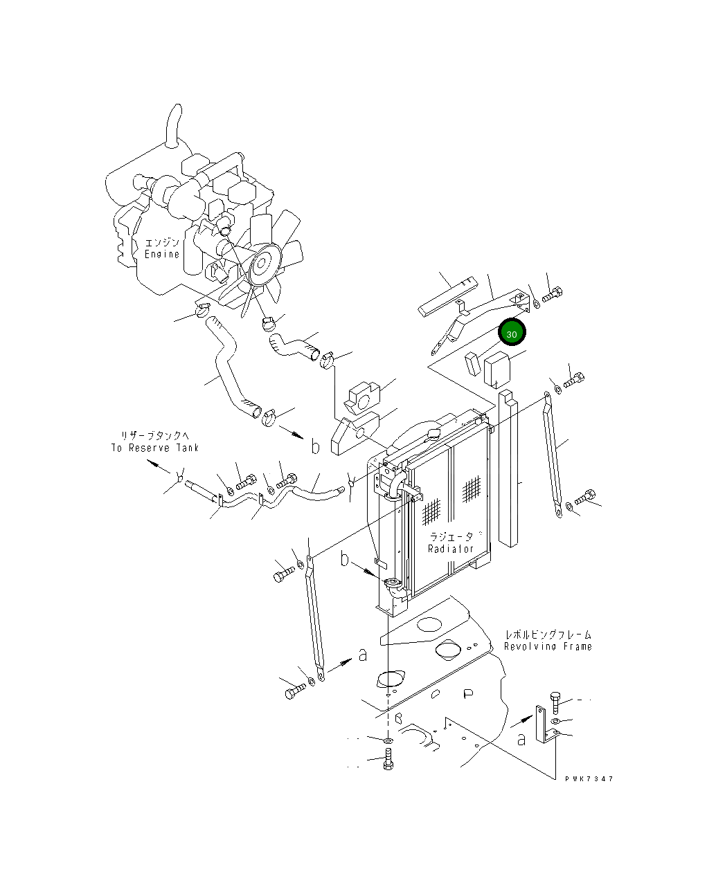 Лист 22B-54-12690 Komatsu