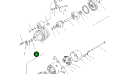 Металл YM121254-77690 Komatsu