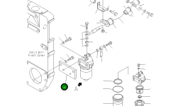 Кронштейн 6215-71-8991 Komatsu