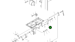 Кронштейн 14Z-43-13740 Komatsu