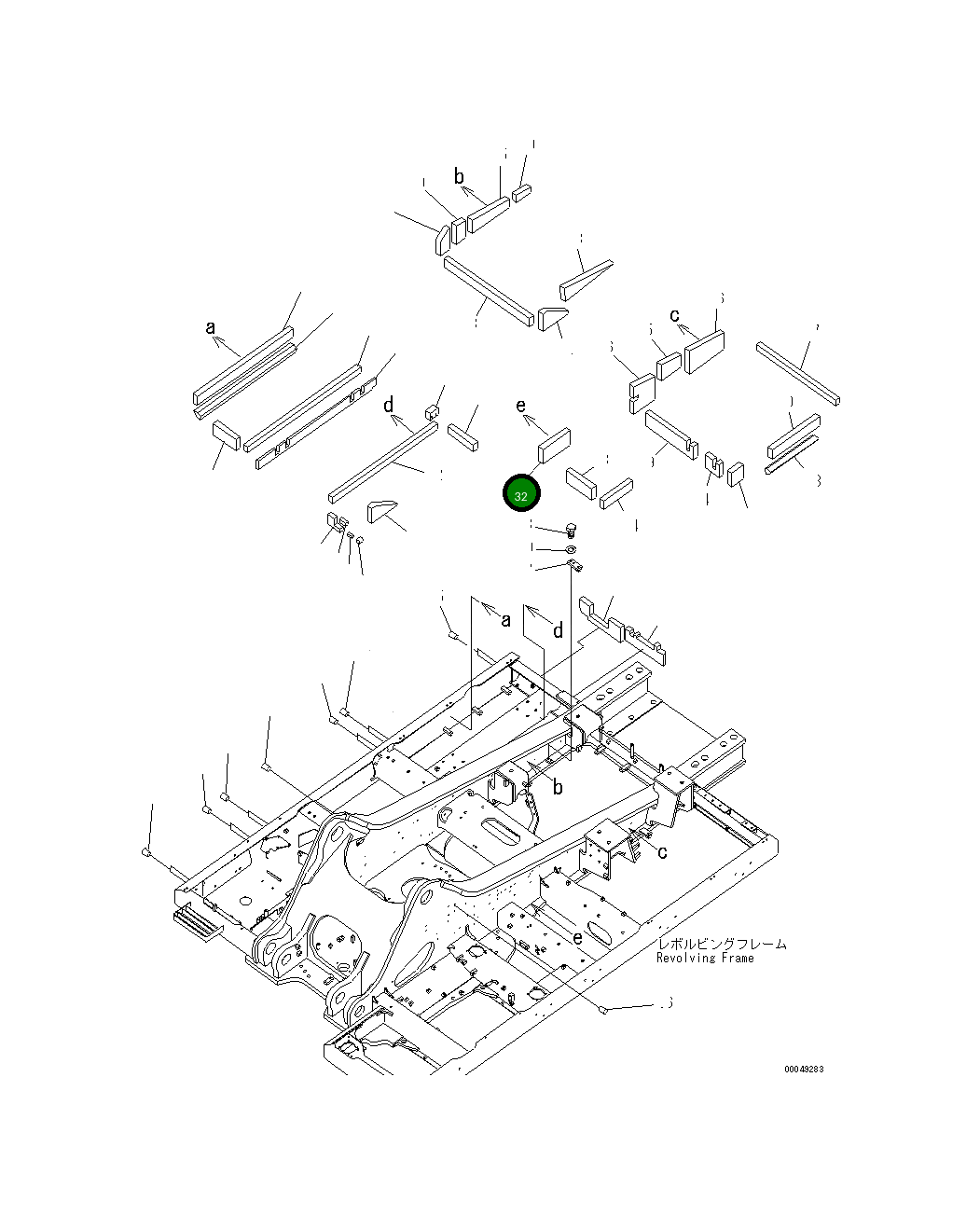 Лист 21M-46-21930 Komatsu