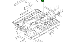 Лист 207-46-44290 Komatsu