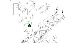 Кронштейн 8255-75-4812 Komatsu