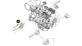 Кронштейн 22U-01-21350 Komatsu
