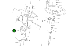 Кронштейн 258-60-21700 Komatsu