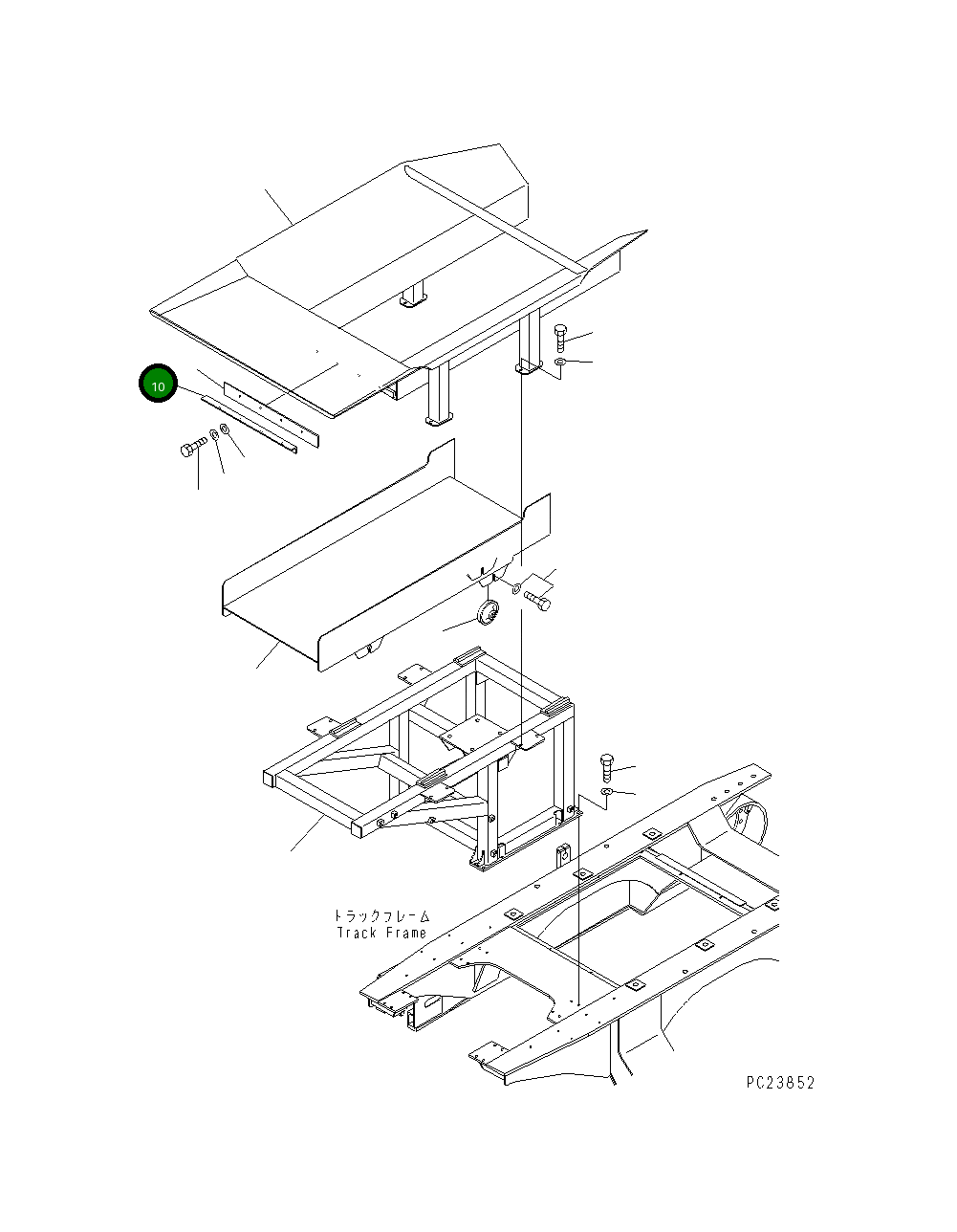 Колпак 8206-06-3330 Komatsu