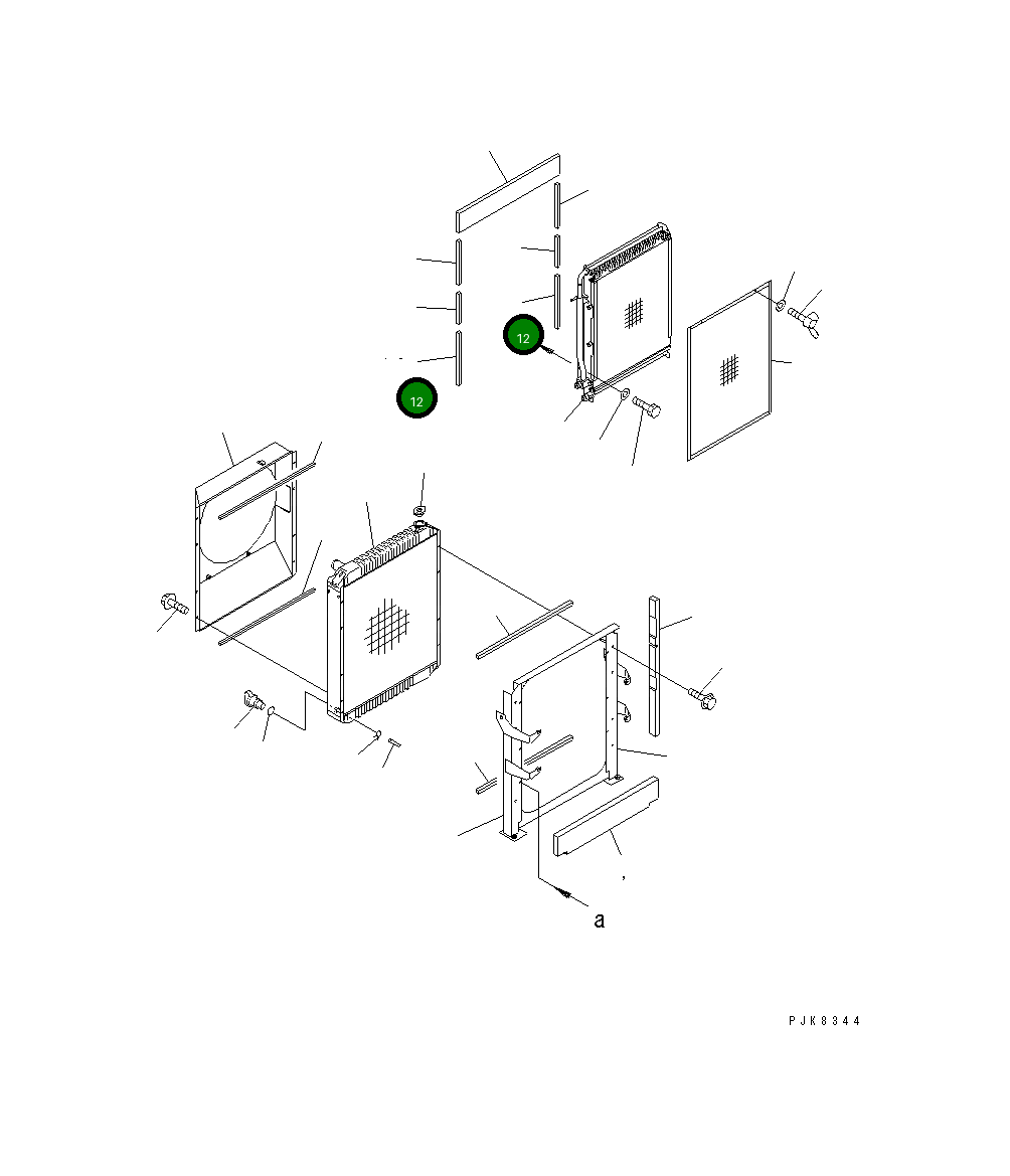 Лист 20E-03-K1540 Komatsu