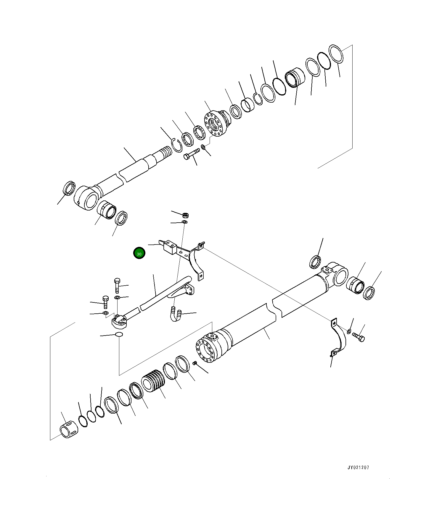Кронштейн 707-88-51631 Komatsu