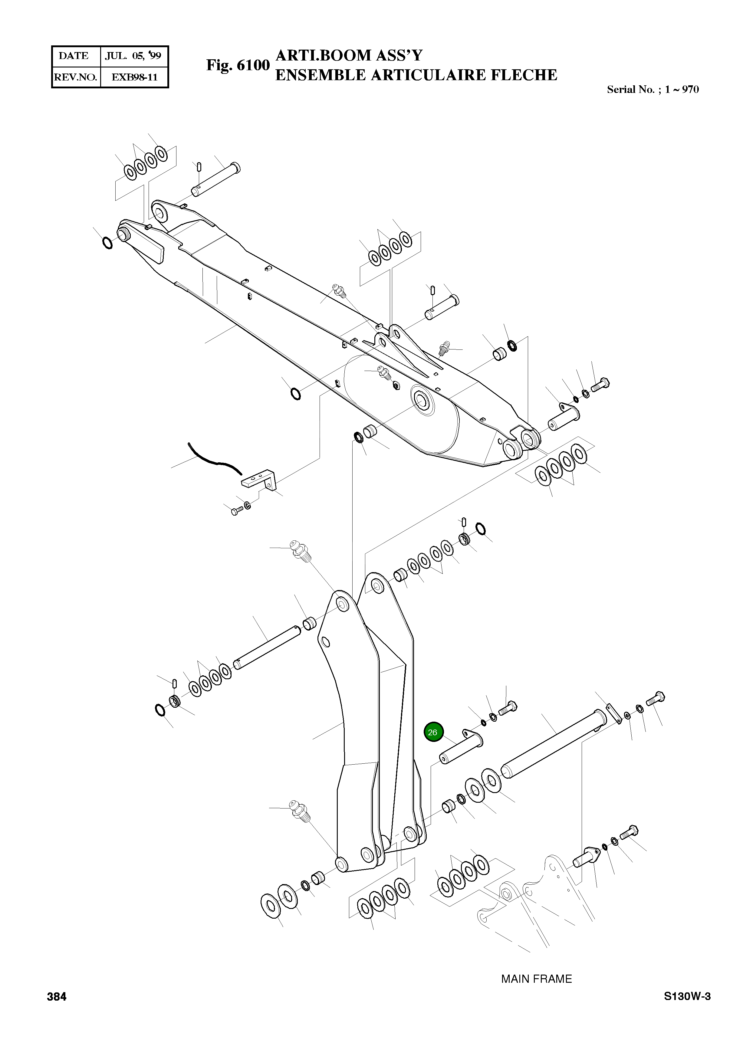 Палец 2123-4098 Komatsu