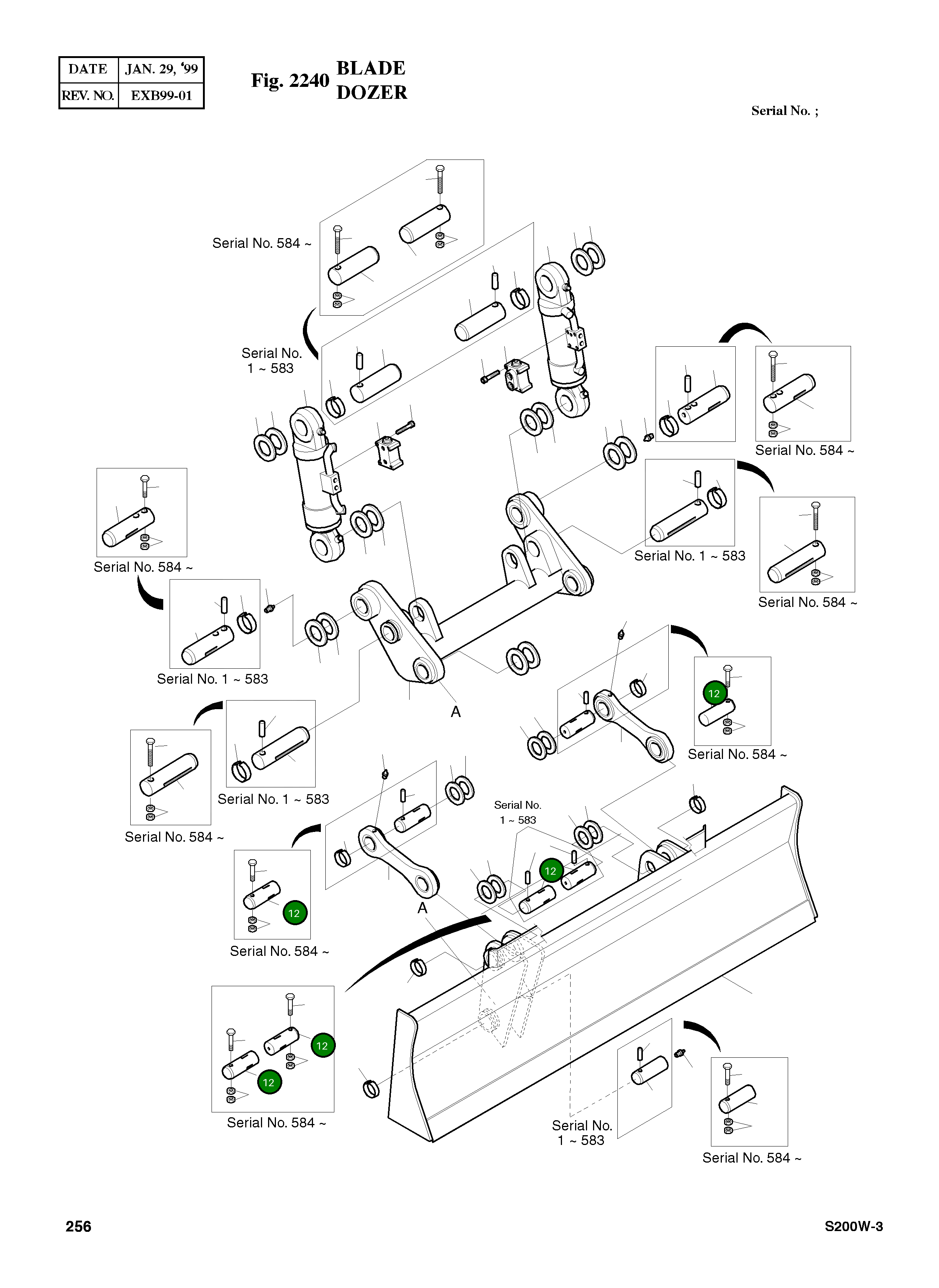 Палец 2123-4162 Komatsu