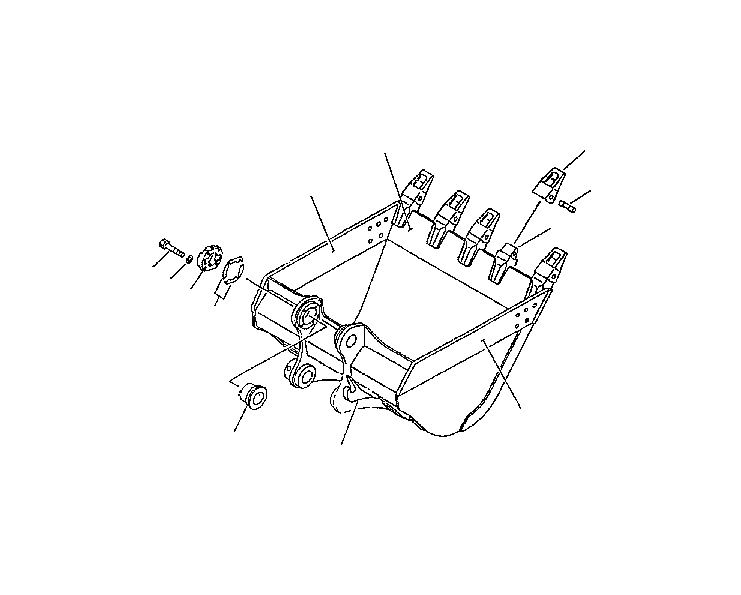 Крюк 207-934-J130 Komatsu
