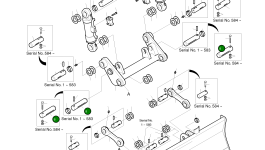 Палец 2123-4163A Komatsu