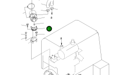 Кронштейн 6731-11-9120 Komatsu