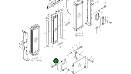 Кронштейн 21K-03-72411 Komatsu