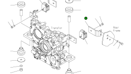 Кронштейн 416-14-31642 Komatsu