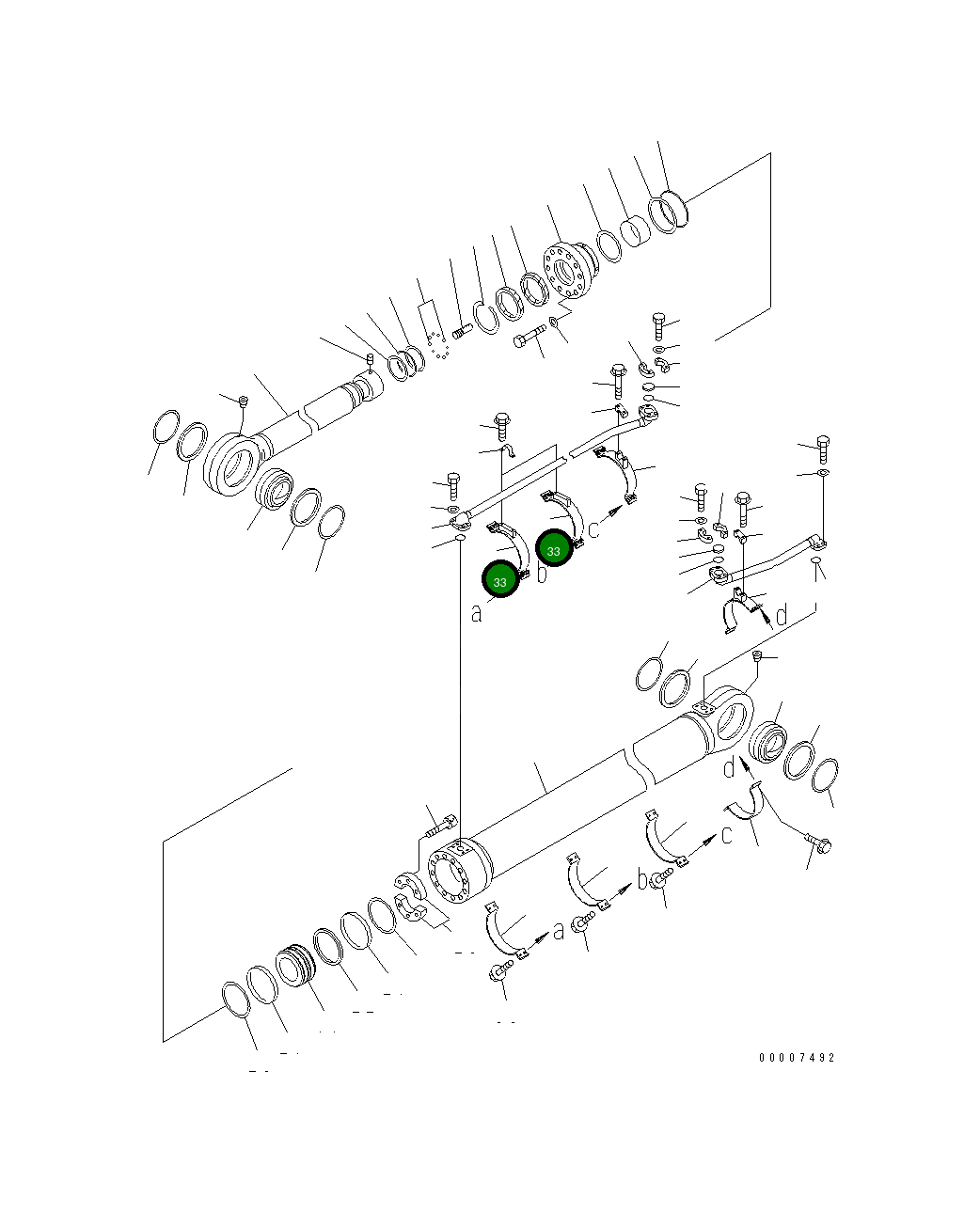 Кронштейн 707-88-25270 Komatsu