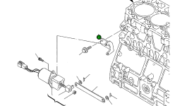 Кронштейн YM123901-66820 Komatsu