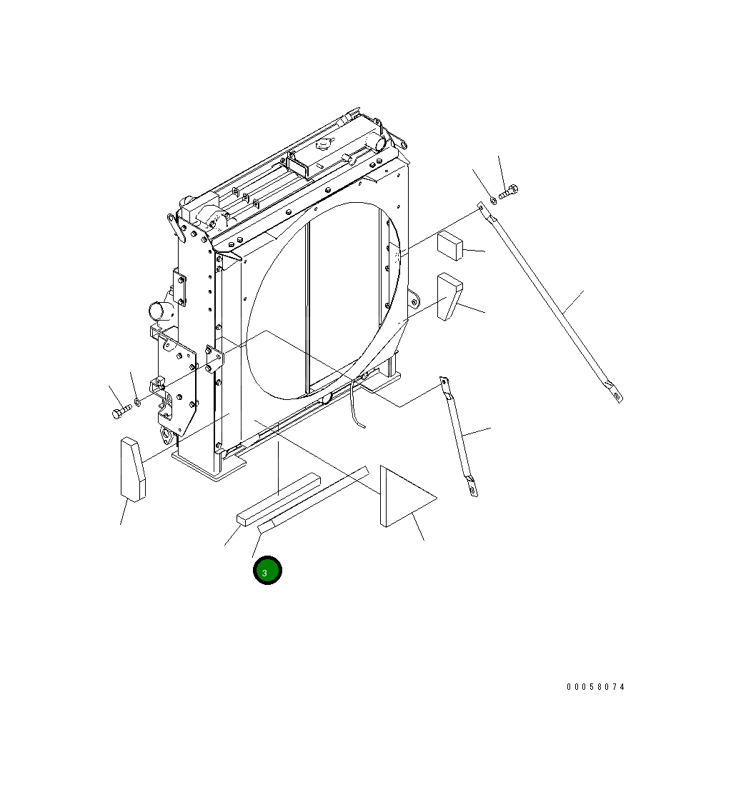 Лист 207-03-76150 Komatsu
