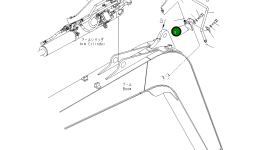 Кронштейн 21W-70-46360 Komatsu