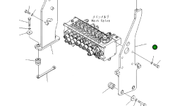 Кронштейн 20G-62-41940 Komatsu